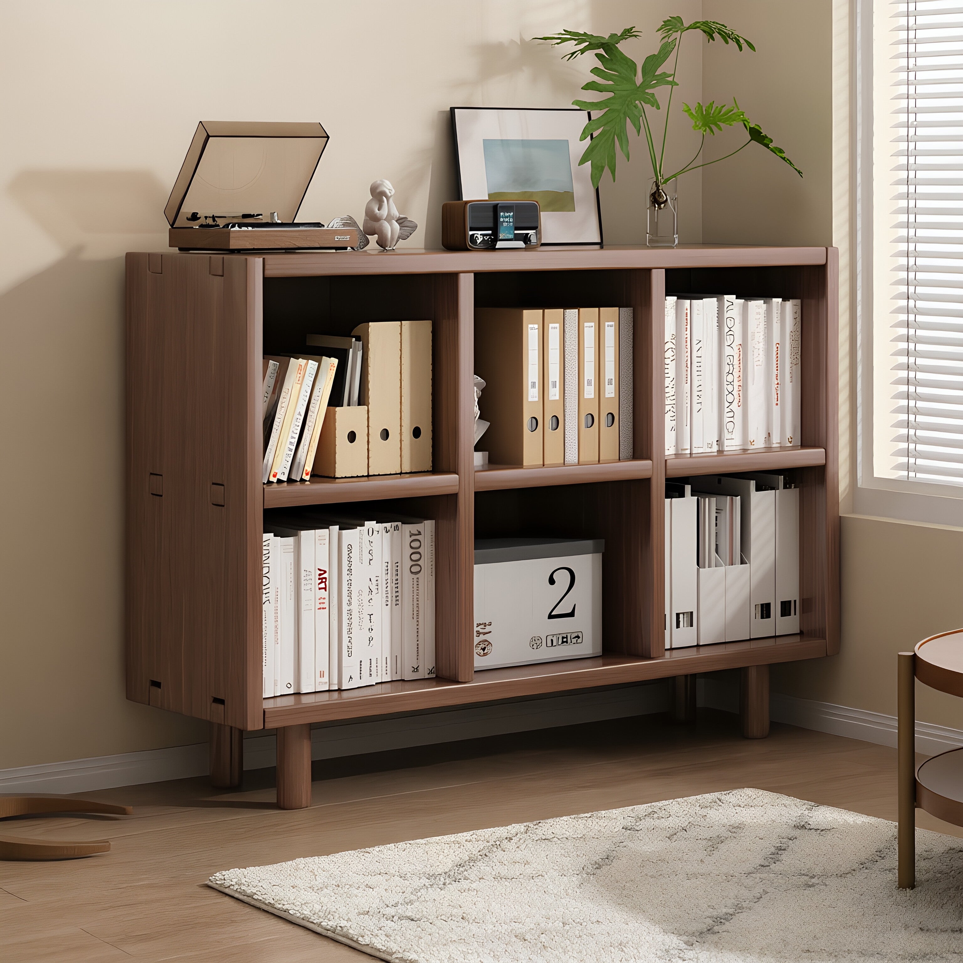 Modular Cube Grid Storage Cabinet