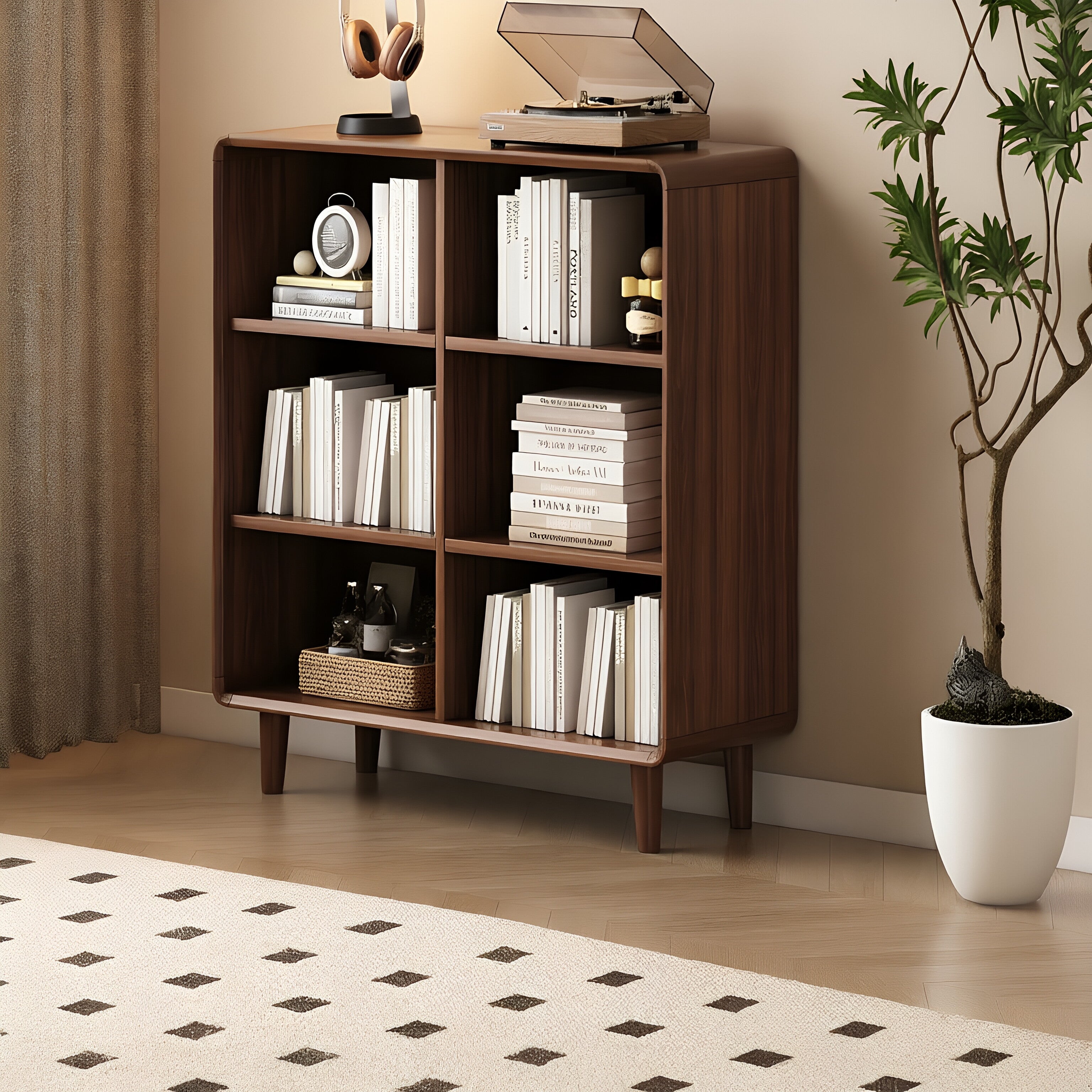 Modular Open-Grid Storage Cabinet