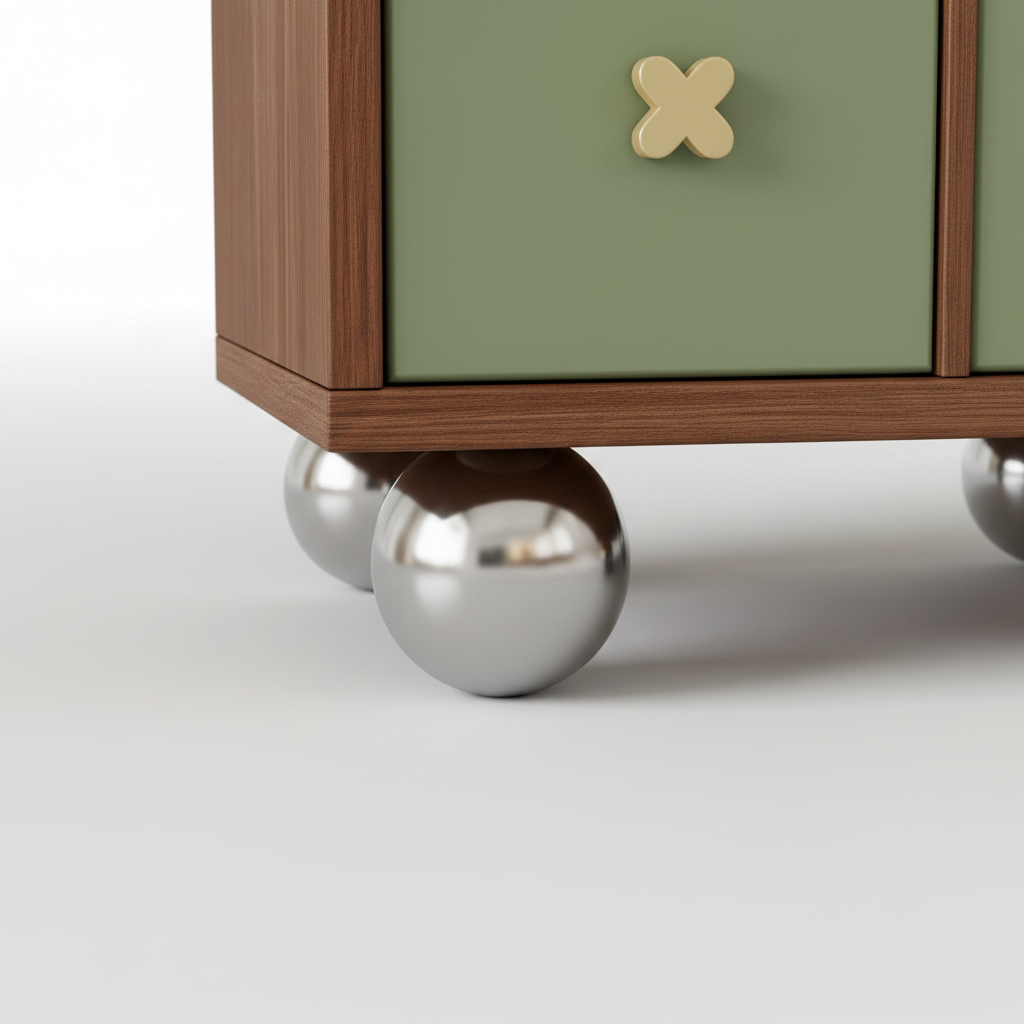 Rolling Drawer Accent Chest