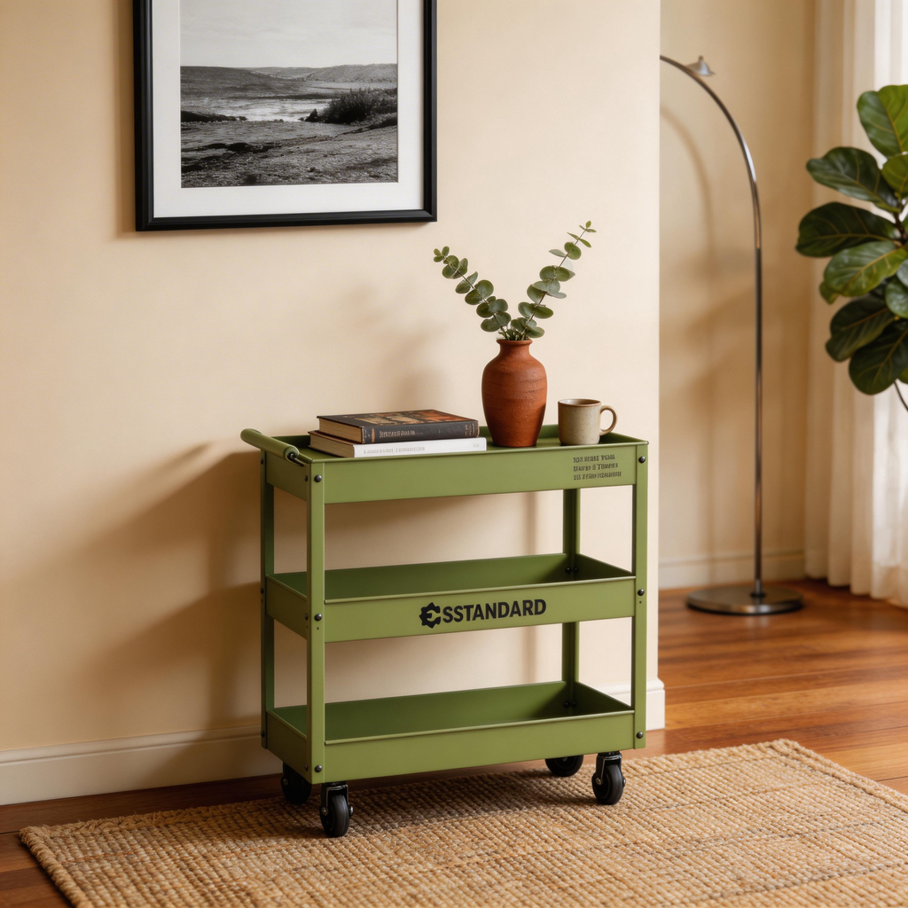Multi-Tier Rolling Cart