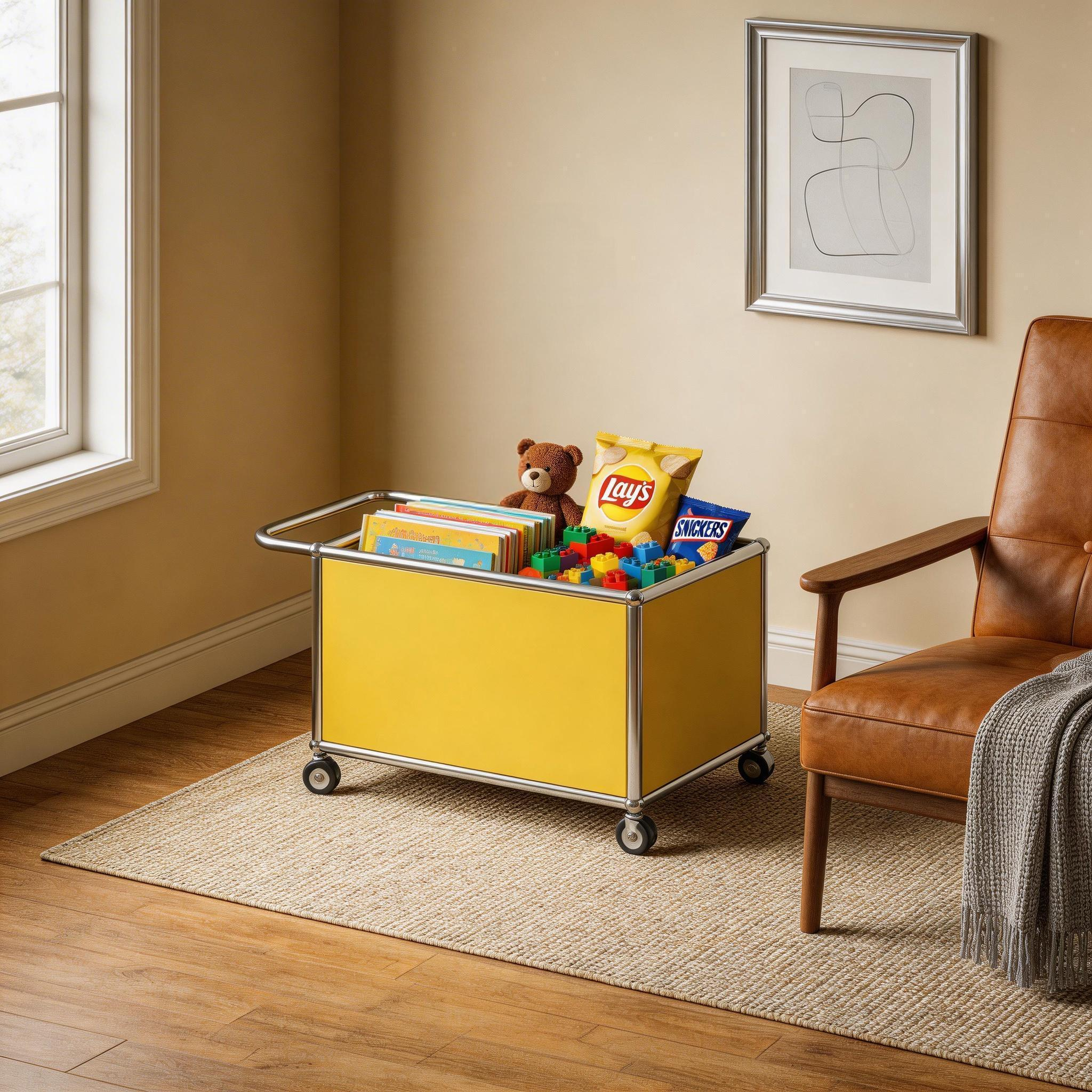 Open Frame Rolling Cart