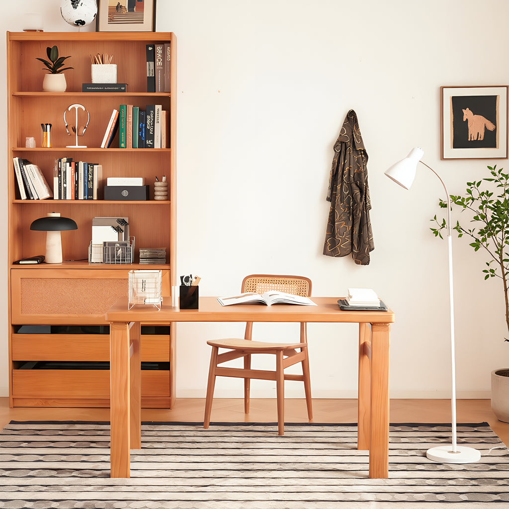 Minimalist Solid Wood Multi-Use Work Desk