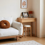 Compact Solid Wood Multi-Use Frame Desk