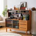 Pegboard Mid-Century Cabinet