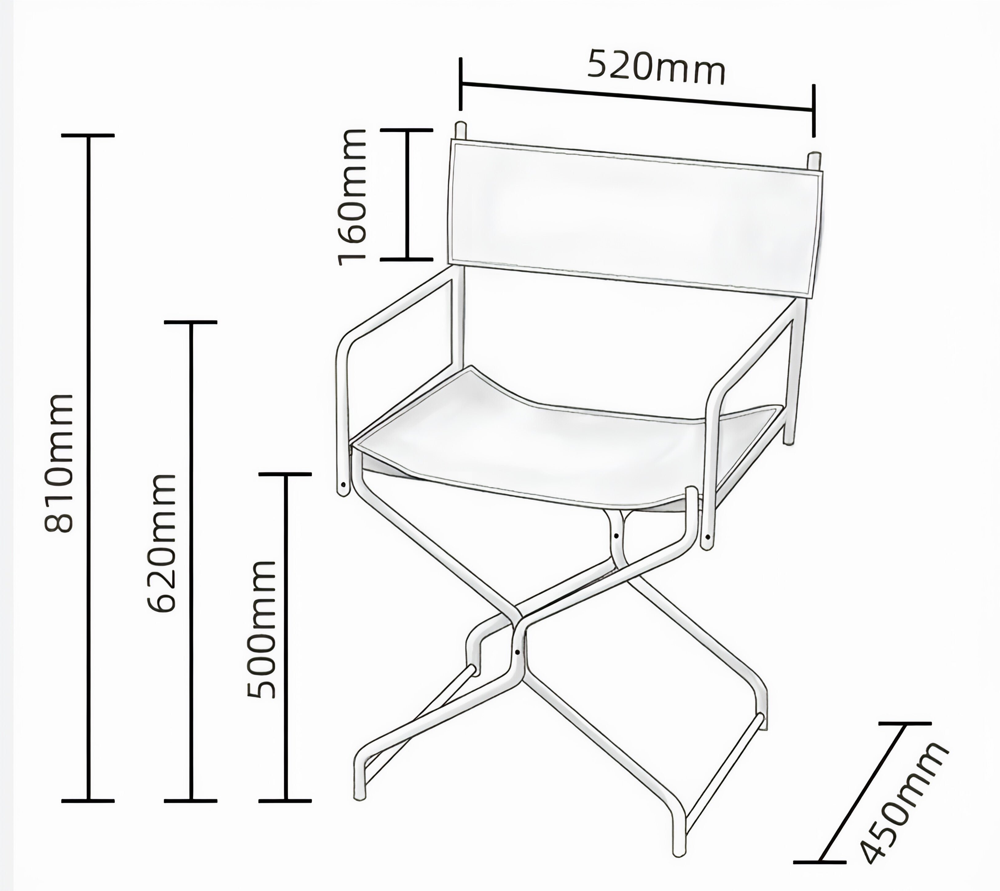 X-Frame Director Chair