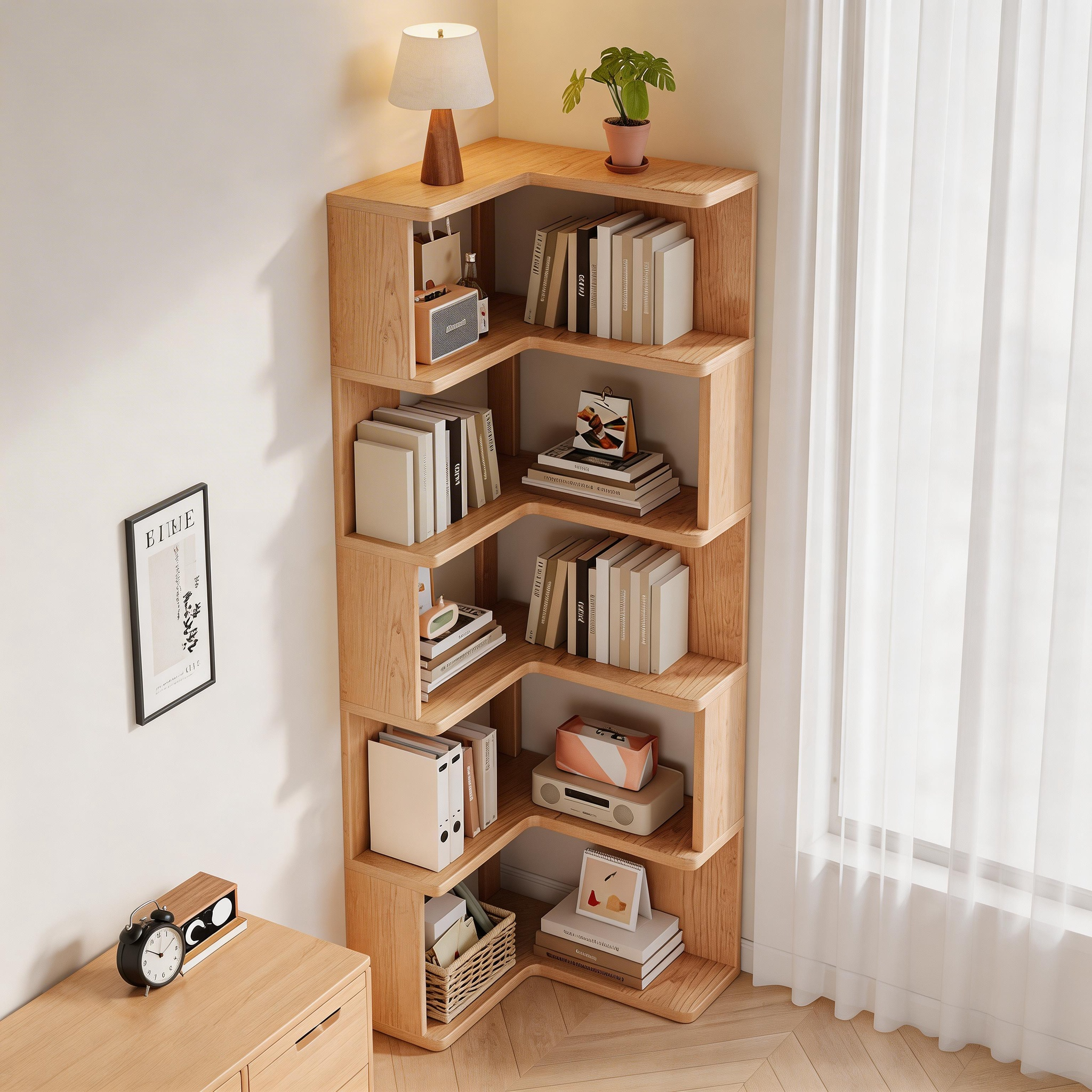 Vertical Corner Storage
