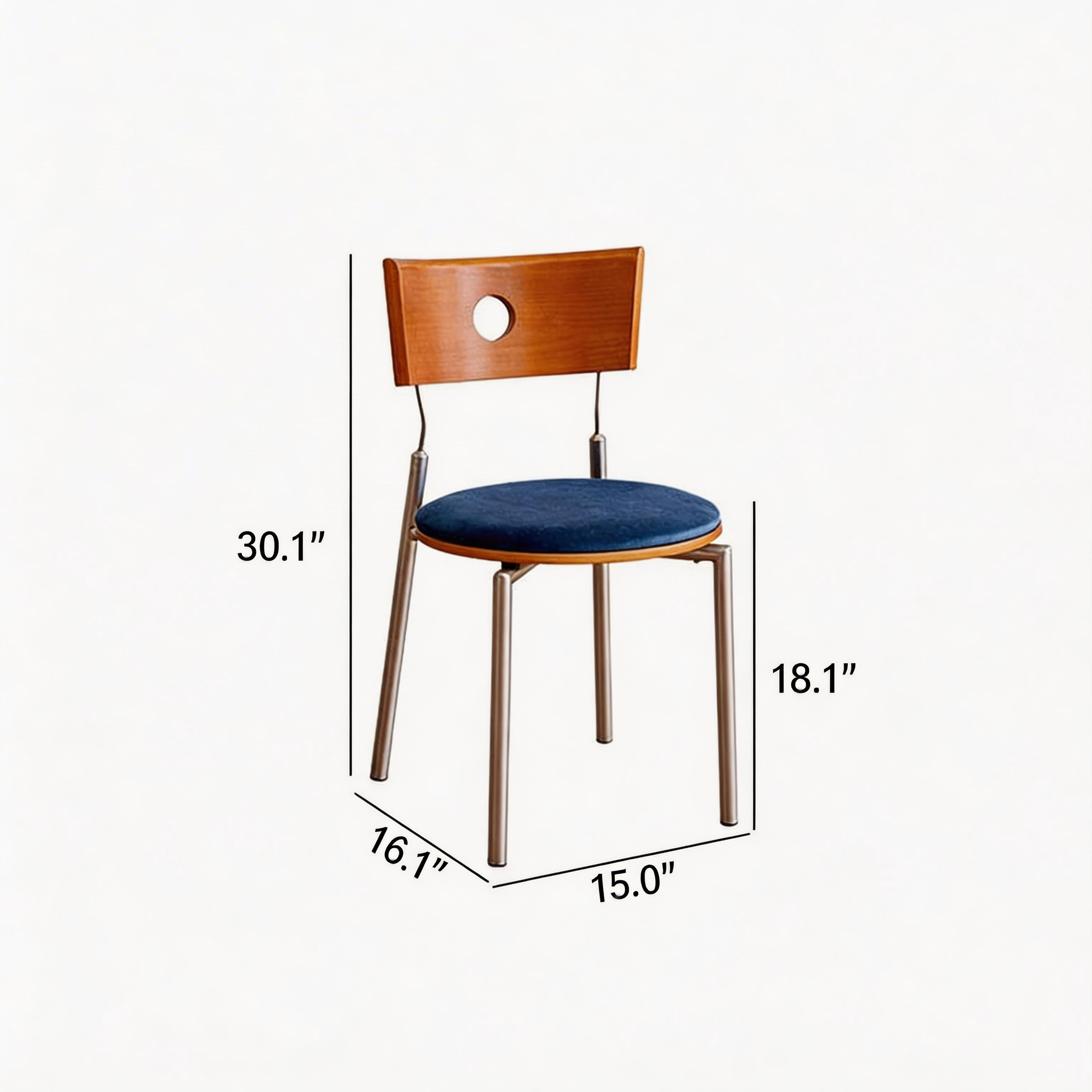 Orbital Backrest Dining Chair