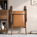 Mid-Century Leather Lounge Chair