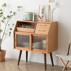 Reeded Mid-Century Cabinet