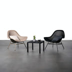 Modern Perforated Shell Lounge Chair
