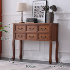 Classic Six-Drawer Console