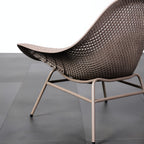 Modern Perforated Shell Lounge Chair