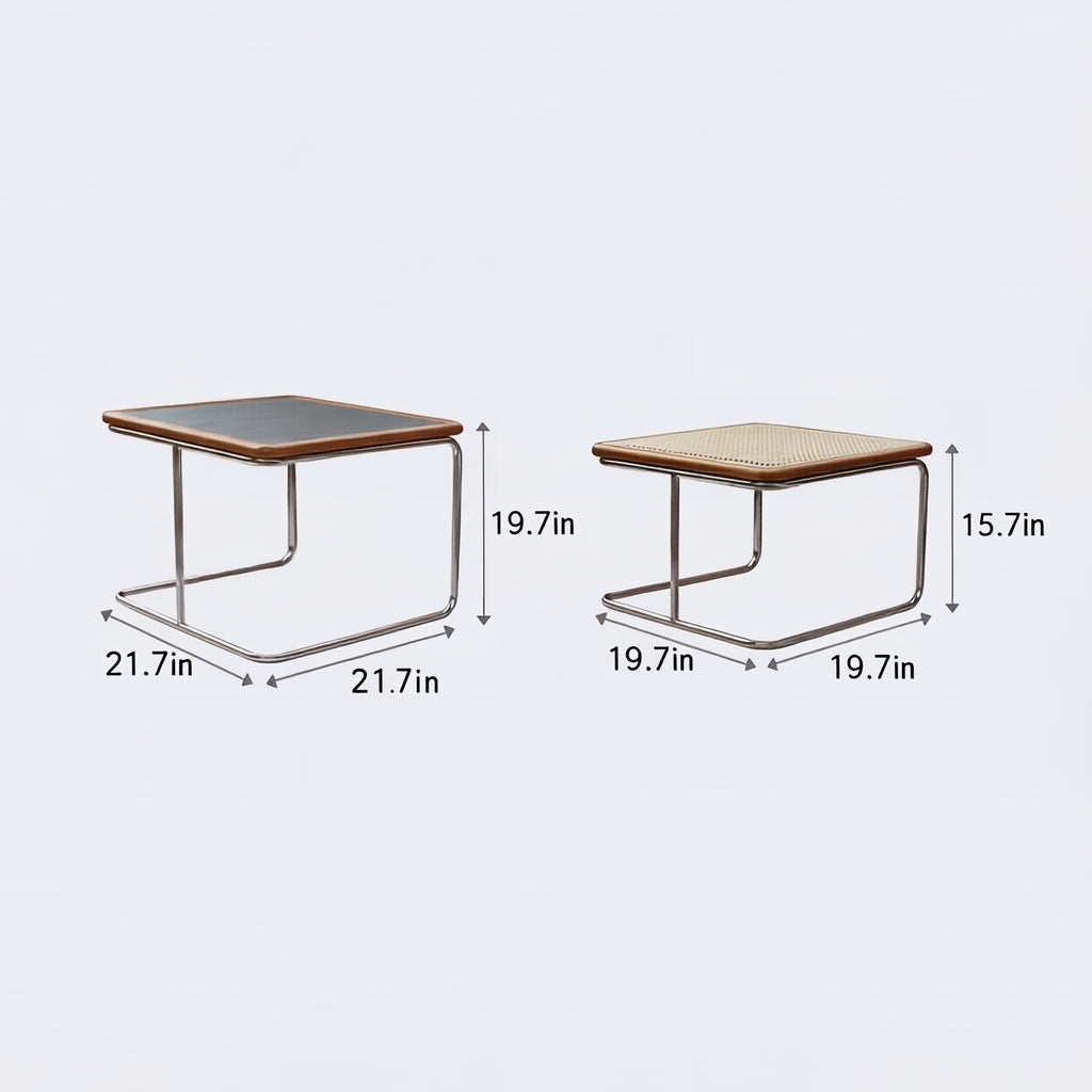 StackableGlass Coffee Table Set