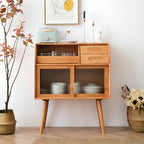 Reeded Mid-Century Cabinet