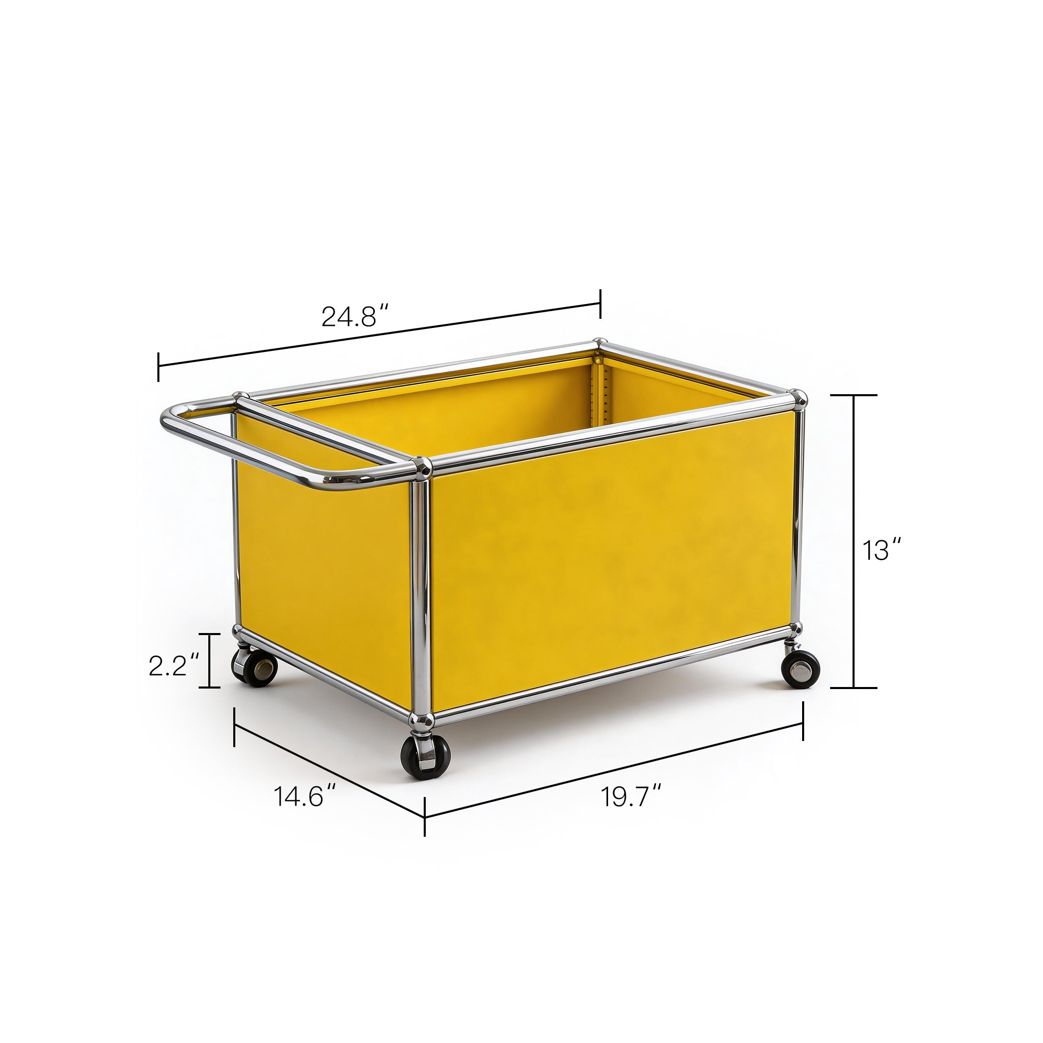 Open Frame Rolling Cart