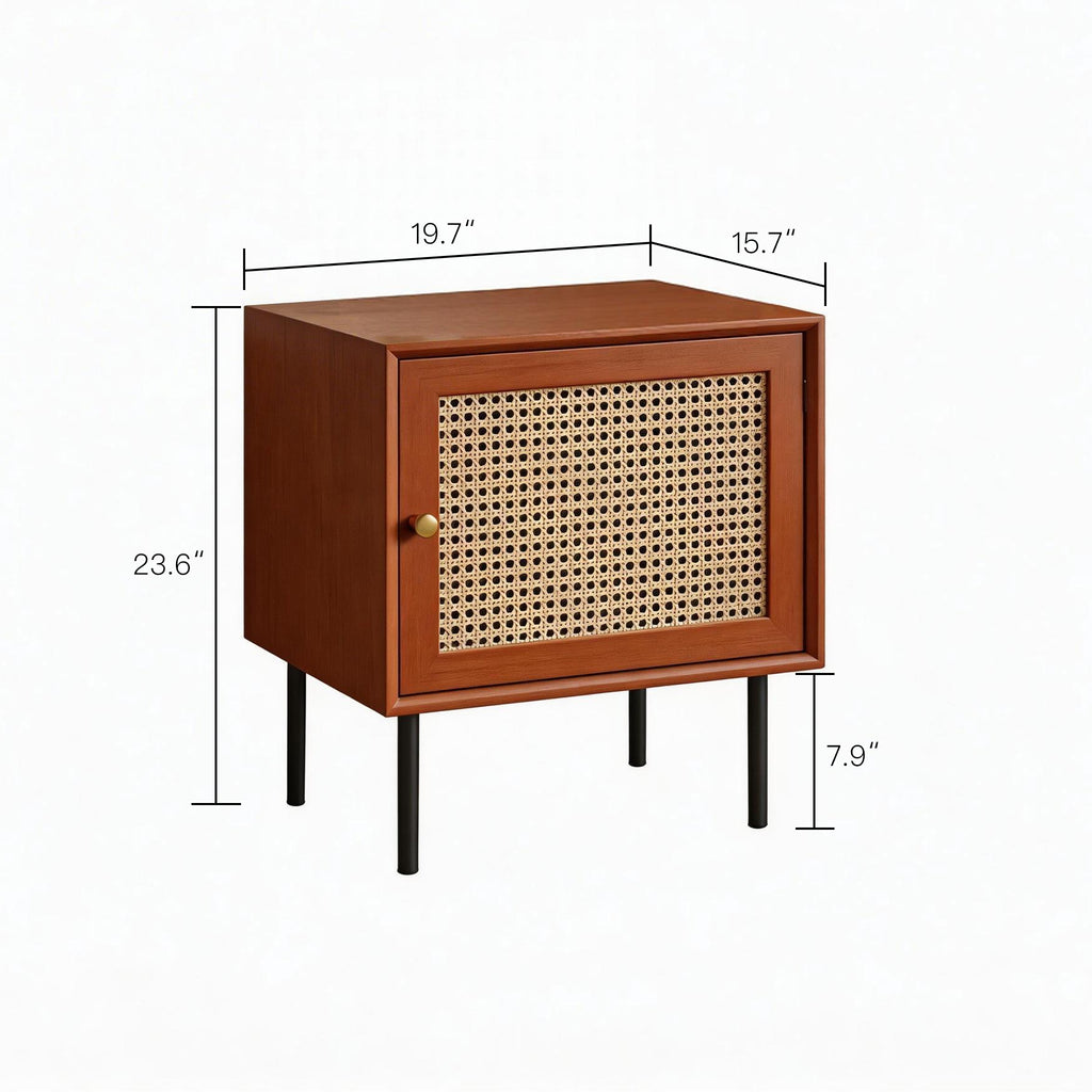 Rattan Accent Cabinet
