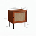 Rattan Accent Cabinet