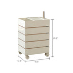 Stacked Multi-Drawer Cart