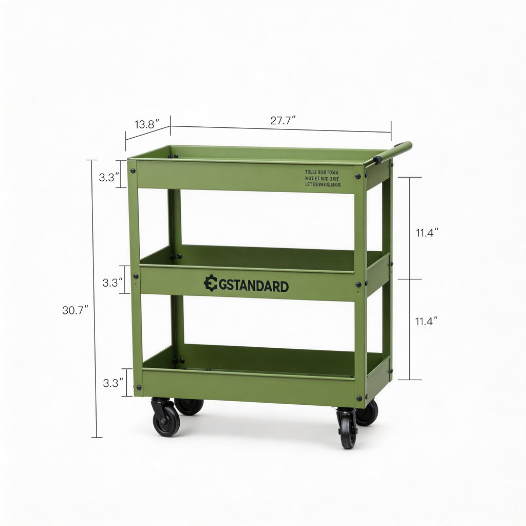 Multi-Tier Rolling Cart
