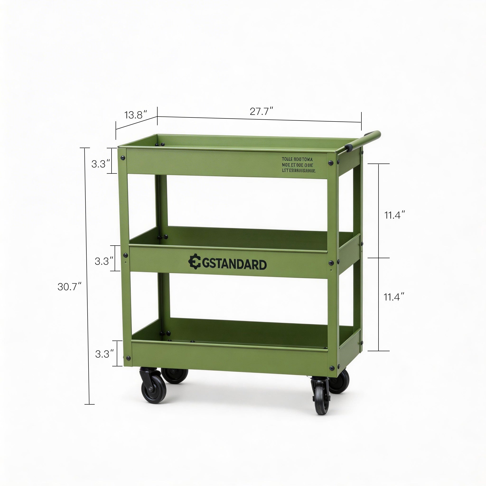 Multi-Tier Rolling Cart