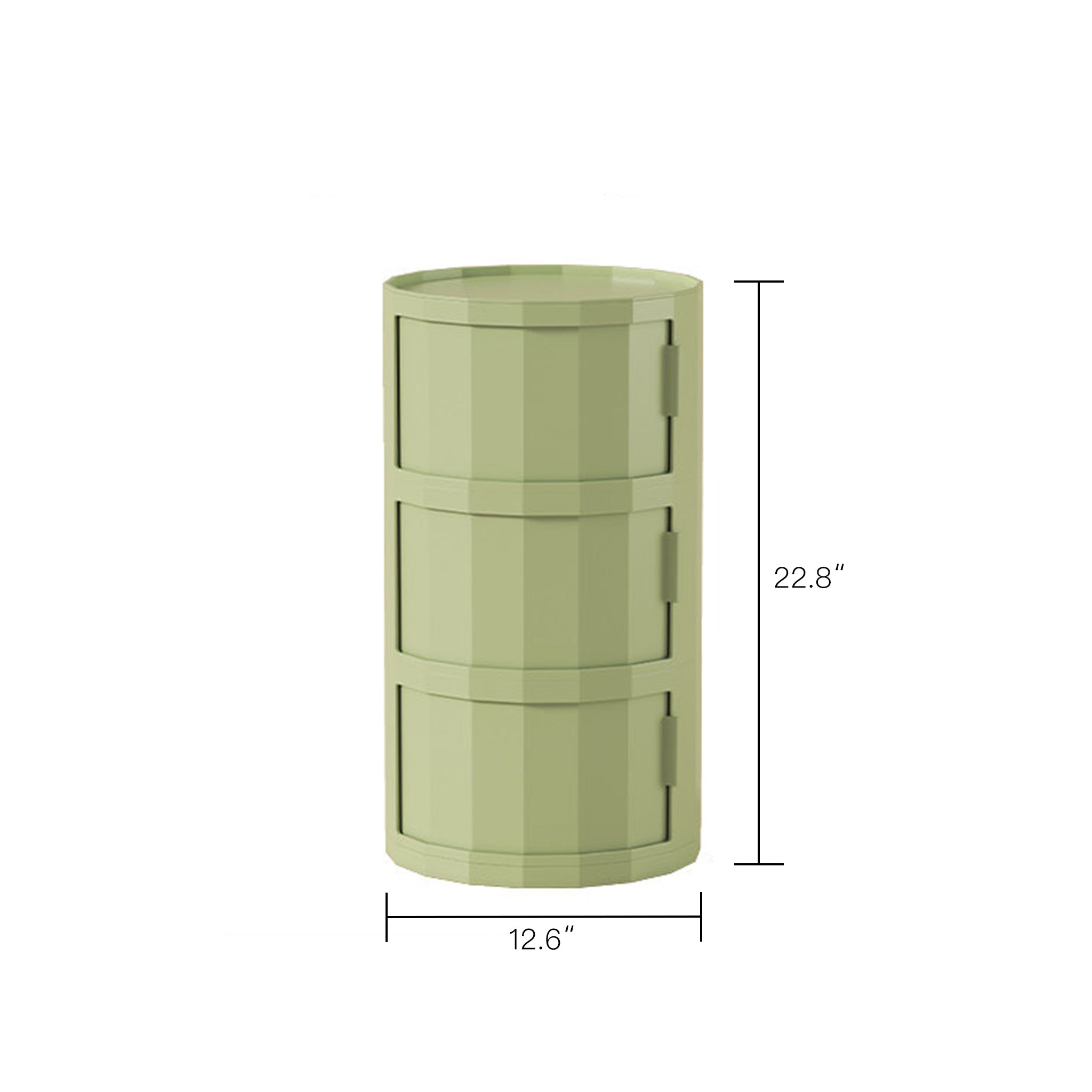 PastelThreeTier Cylinder