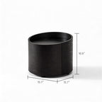 Round Minimalist Nightstand