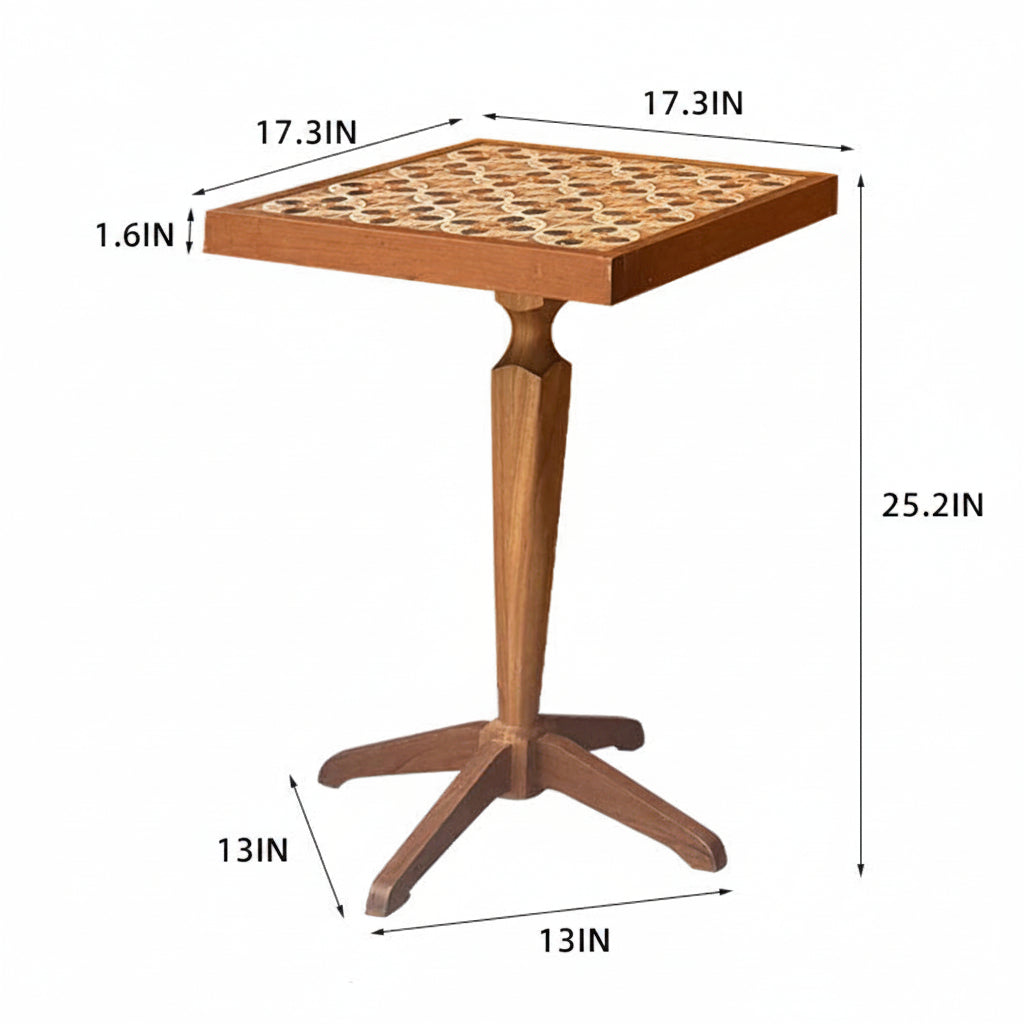 HandcraftedCeramic Accent Table