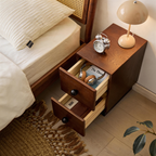 Ash Two-Drawer Nightstand