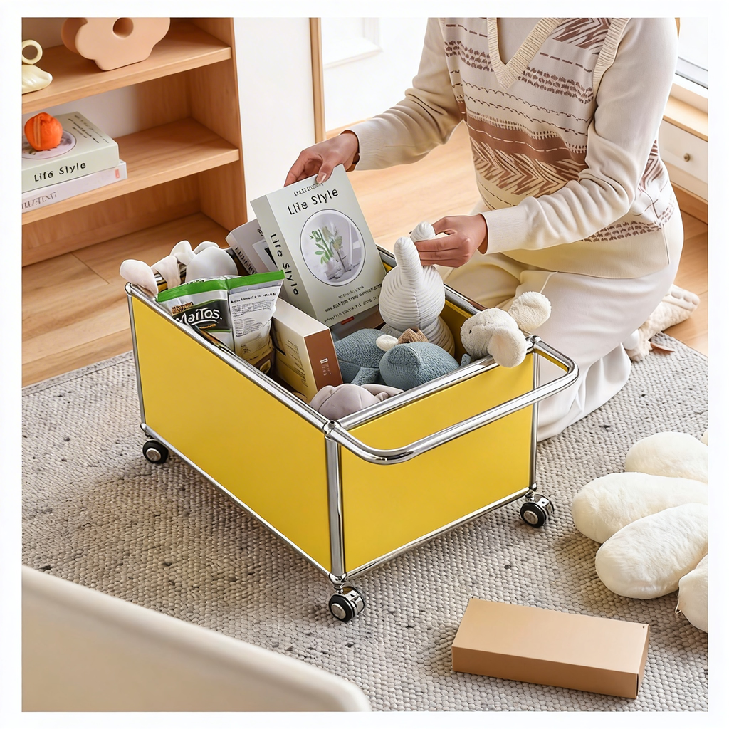 Open Frame Rolling Cart