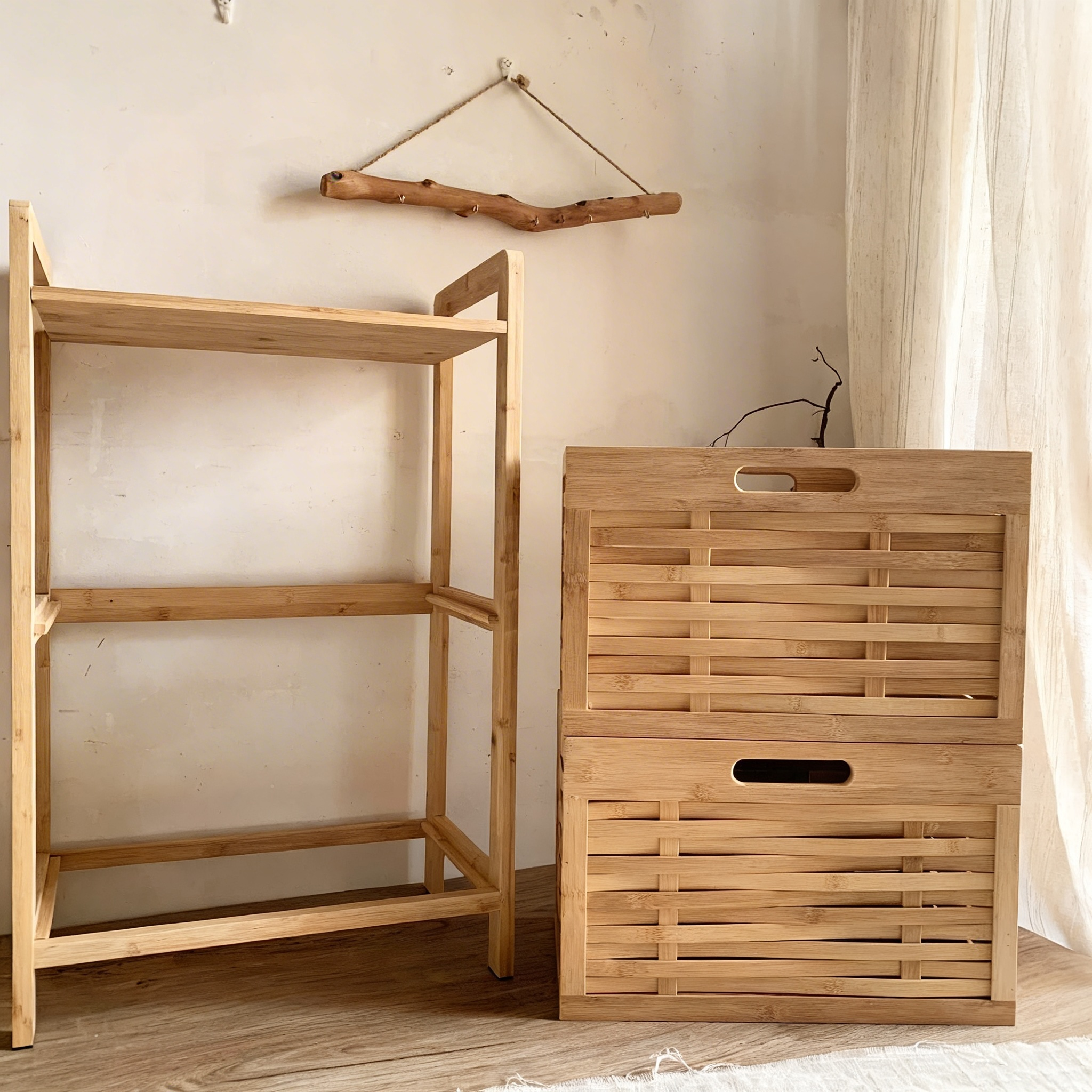 Bamboo Drawer Cabinet