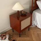 Rattan Accent Cabinet