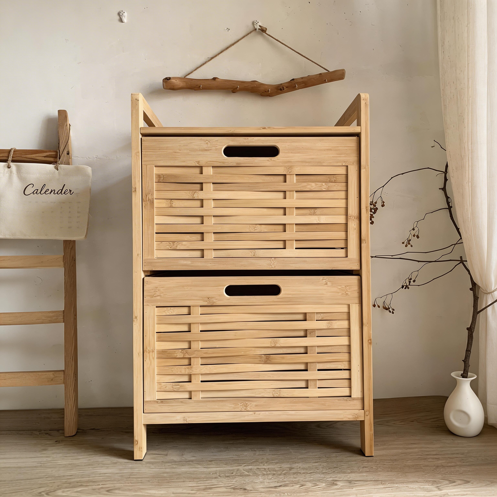 Bamboo Drawer Cabinet