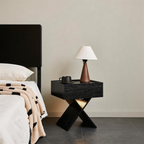 X-Frame Minimalist Nightstand