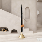 Sculptural Blade Cone Coat Stand
